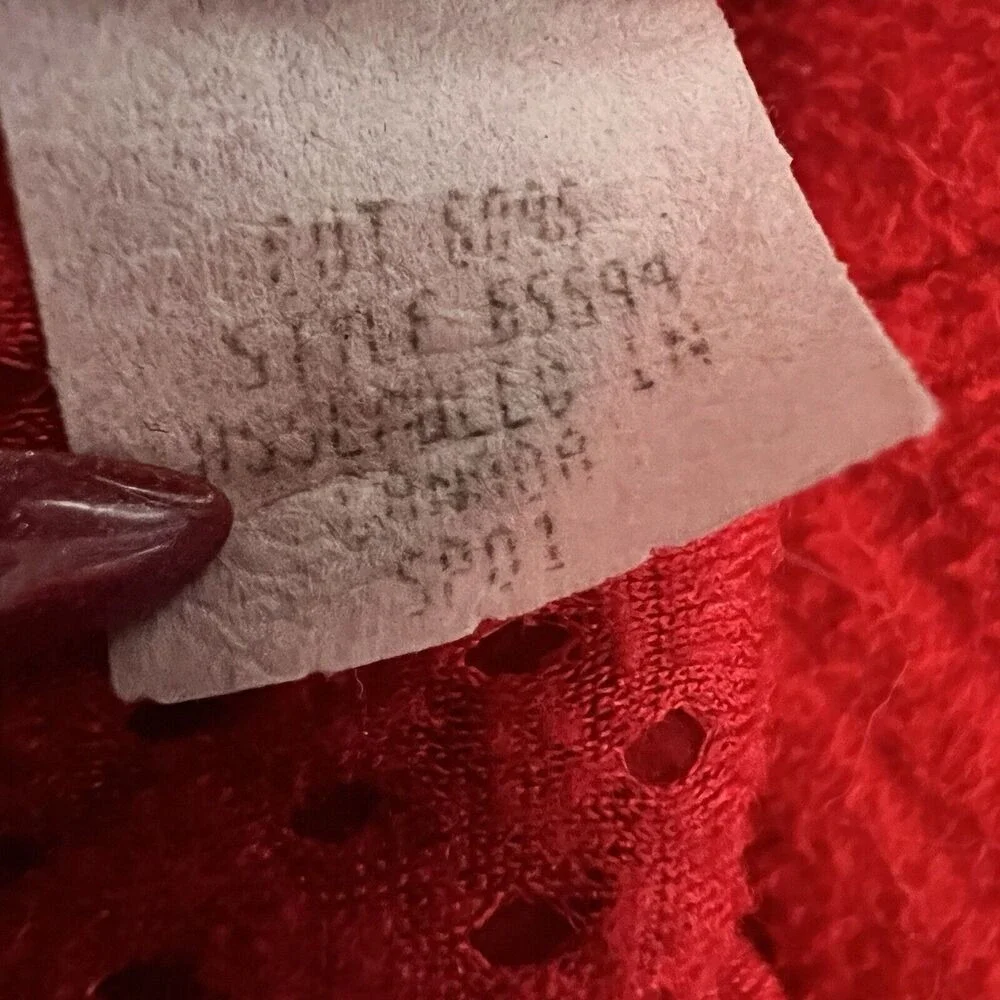 Vintage Patagonia Synchilla Fleece‎ Vest Kids Sz 10 Red Ski Winter Rare Logo 90s